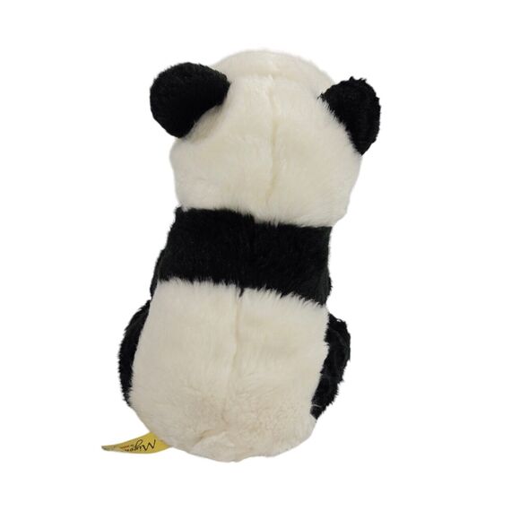 Aurora World Miyoni Plush Panda Sitting Black White Stuffed Animal Realistic 8" - Picture 5 of 12